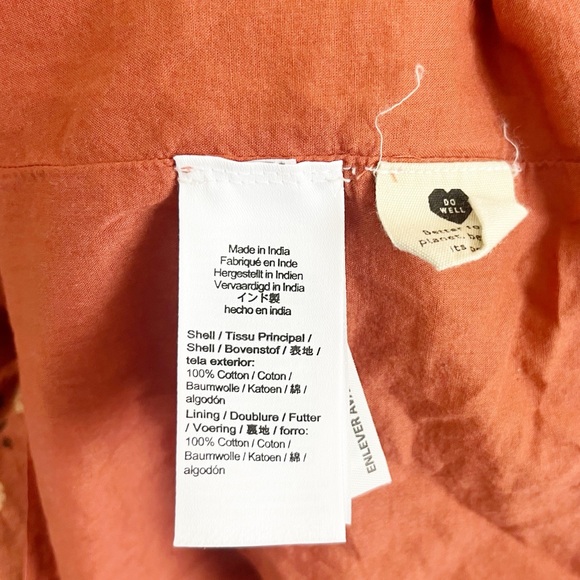 Madewell Ruffle Strap Tiered Midi Dress Size Medium - Picture 5 of 8